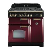 Rangemaster CDL90DFFCY/B 90cm Dual Fuel Range Cooker