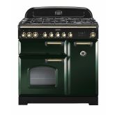 Rangemaster CDL90DFFRG/B 90cm Dual Fuel Range Cooker