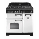Rangemaster CDL90DFFWH/C 90cm Dual Fuel Range Cooker