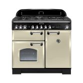 Rangemaster CDL100DFFCR/C 100cm Dual Fuel Range Cooker