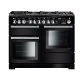 Rangemaster EDL110DFFBL/C Encore Deluxe 110 Dual Fuel Range Cooker