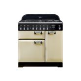 Rangemaster ELA90DFFCR/ Elan Deluxe 90 Dual Fuel Range Cooker