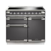 Rangemaster ELS100EISL 100cm Electric Range Cooker