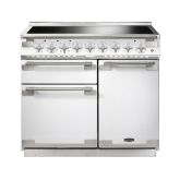 Rangemaster ELS100EIWH/ 100cm Electric Range Cooker