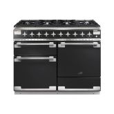 Rangemaster ELS110DFFCB/ 110cm Dual Fuel Range Cooker