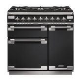 Rangemaster ELS90DFFCB/ 90cm Dual Fuel Range Cooker