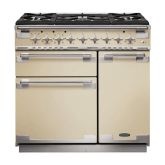 Rangemaster ELS90DFFCR/ 90cm Dual Fuel Range Cooker