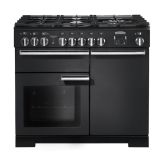 Rangemaster PDL100DFFCB/C 100cm Dual Fuel Range Cooker