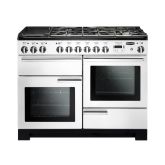 Rangemaster PDL110DFFWH/C 110cm Dual Fuel Range Cooker
