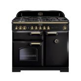Rangemaster CDL100DFFBL/B 100cm Dual Fuel Range Cooker