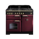 Rangemaster CDL100DFFCY/B 100cm Dual Fuel Range Cooker
