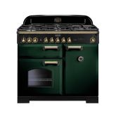 Rangemaster CDL100DFFRG/B 100cm Dual Fuel Range Cooker