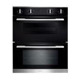 Rangemaster RMB7248BL/SS 72cm Built-Under 4/8 Functions Double Oven