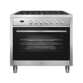 Inalto IR90DFSS 90cm Class 2 Professional Dual Fuel Range Cooker