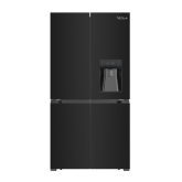 Tesla T560FDB Level 3 Four Door Fridge Freezer - Black