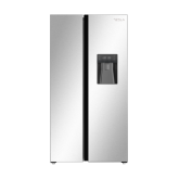 Tesla T582SBSX Level 3 Side by Side Fridge Freezer - Stainless Steel