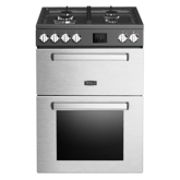 Tesla TMRDF60SS Level 3 60cm Dual Fuel Mini Range Cooker - Stainless Steel