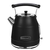 Rangemaster RMCLDK201BK Classic Quiet Boil Kettle 1.7L  3kW - Matt Black