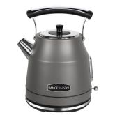 Rangemaster RMCLDK201GY Classic Quiet Boil Kettle 1.7L  3kW - Matt Slate Grey