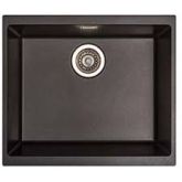 Essentials ECUB500BK Essentials Inset Undermount Sink - Black