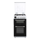 MONTPELLIER MDOG50LW 50Cm Double Oven Lidded Gas Cooker