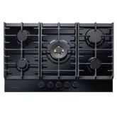 Rangemaster Eclipse ECL90HPNGFBL/BL 90cm 5 Zone Gas on Glass Hob