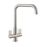 Rangemaster TAQ2BF Aquaquad Brushed Monobloc Tap