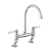 Rangemaster TAQCLASSBRCM Aquaclassic Dual Lever Bridge Tap - Finish