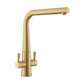 Rangemaster TCO1BB Conical Brushed Brass Monobloc Tap