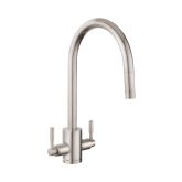 Rangemaster TRE1POBF Aquatrend Brushed Pull Out Tap