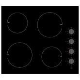 Teknix BITK6KNC 4 Ring Ceramic Hob