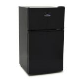 Iceking  IK2023K.E Under Counter Fridge Freezer In Black