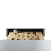 Smeg CPS315X 15cm Height Classic Sommelier Drawer, Stainless Steel