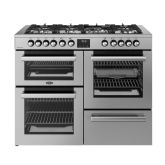 Belling RCA COOKCENTRE 110DF 110cm Dual Fuel Range Cooker - Stainless Steel