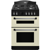 Creda C60DFMRCRM 60cm Traditional Mini Dual Fuel Range Cooker