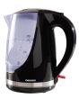 Daewoo SDA1666GE 1.7L Colour Changing Kettle - Black