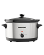 Daewoo SDA1788GE 6.5L Slow Cooker Stainless Steel