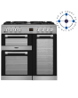 Leisure CK90F530X Cookmaster 90cm Dual Fuel Range Cooker - Stainless Steel
