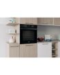 Indesit Turn&Go IO 253 B UK Built-In Electric Single Oven - Black