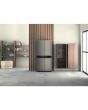 Hotpoint HQ9 U1BL UK Active 4 Door Fridge Freezer - Black Stainless