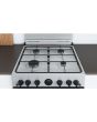 Indesit ID67G0MCX/UK Double Cooker - Inox