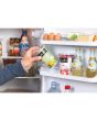 Indesit IBD 5517 B UK 1 Fridge Freezer - Black
