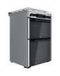 Hotpoint HDM67G0CCX/UK 60cm Double Gas Cooker - Inox