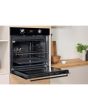 Indesit IFW 6340 BL UK Electric Single Built-In Oven - Black