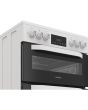 Hotpoint HDD6GDC2W Freestanding 60cm Dual Fuel Cooker with Double Oven - White