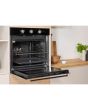 Indesit IFW 6330 BL UK Electric Single Built-In Oven - Black
