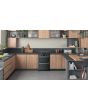 Hotpoint HDM67G0C2CB/UK Double Gas Cooker - Black