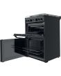 Hotpoint HDM67G0CCB/UK Double Cooker - Black