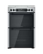Hotpoint HDM67G0CCX/UK 60cm Double Gas Cooker - Inox