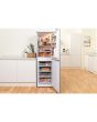 Indesit IBD 5517 S UK 1 Fridge Freezer - Silver